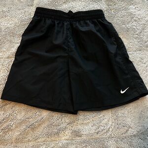Boys Nike Black Dri-fit Training Shorts